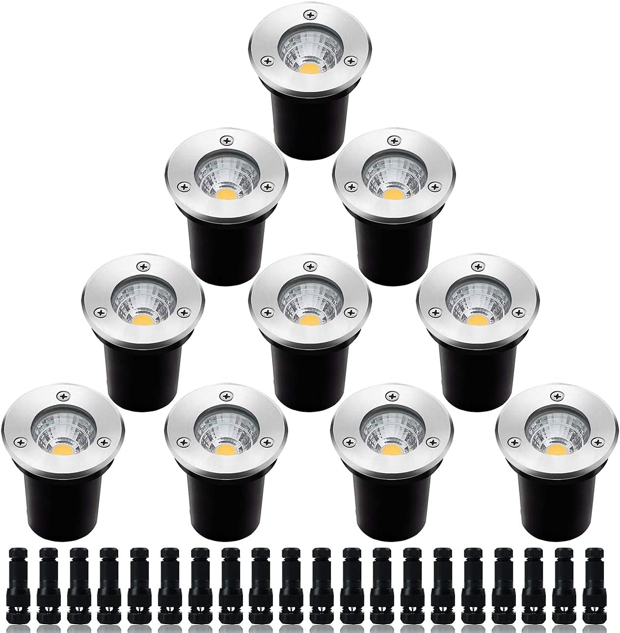 Outdoor Lighting Underground Wiring - Niskonapięciowe oświetlenie krajobrazowe, LED-owe lampy gruntowe