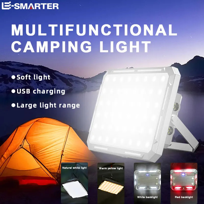 Hanging Outdoor Lighting - Lampa kempingowa LED, ładowalna latarka szperacz,
