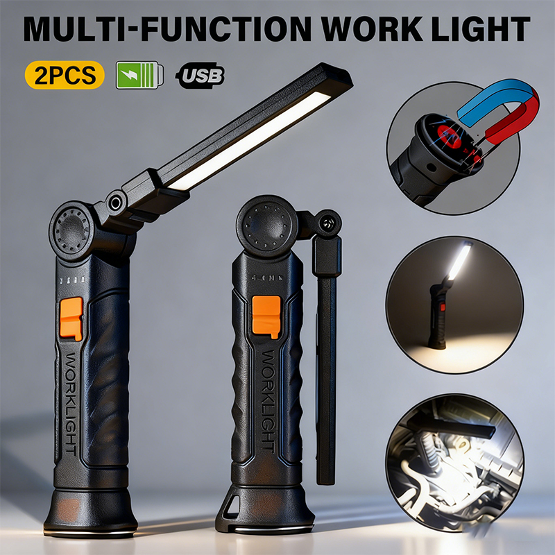 Outdoor Lighting Usa - Przenośna latarka LED COB ładowana przez