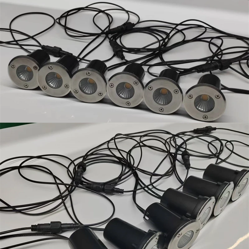 Outdoor Lighting Underground Wiring - Wodoodporne okablowanie o długości 2 metrów,