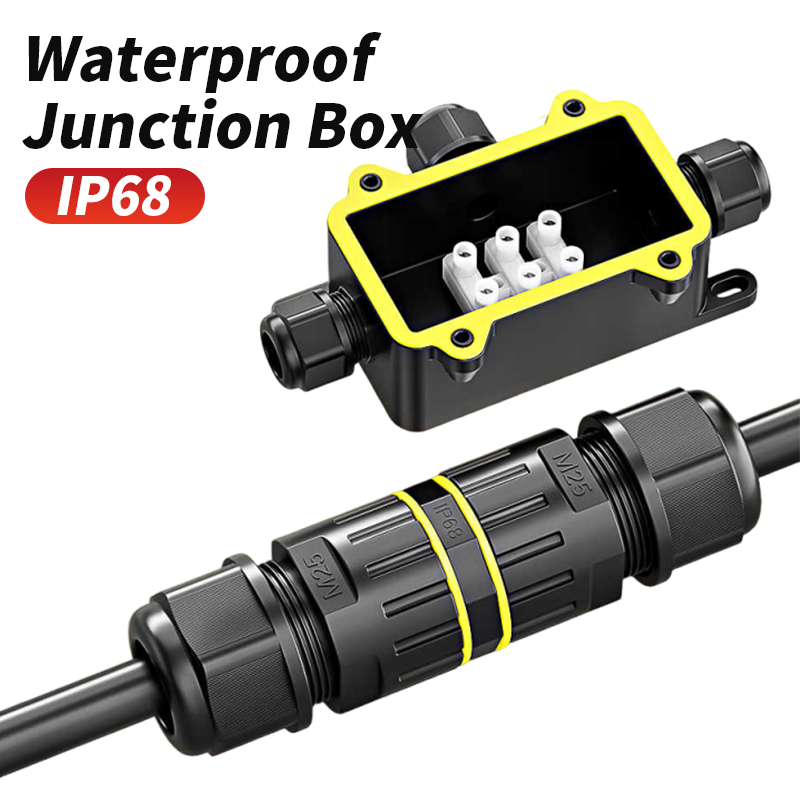 Outdoor Lighting Underground Wiring - Złącza kablowe zewnętrzne 32A 250A IP68