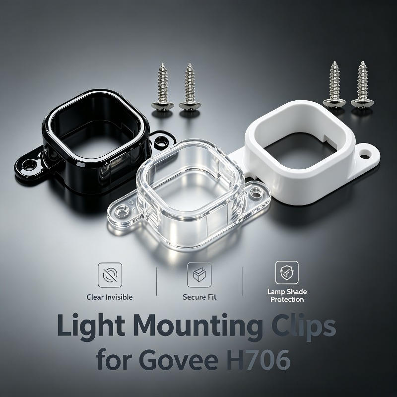 Outdoor Lighting Govee - 44/89/108 szt. Klipsy do lamp, do