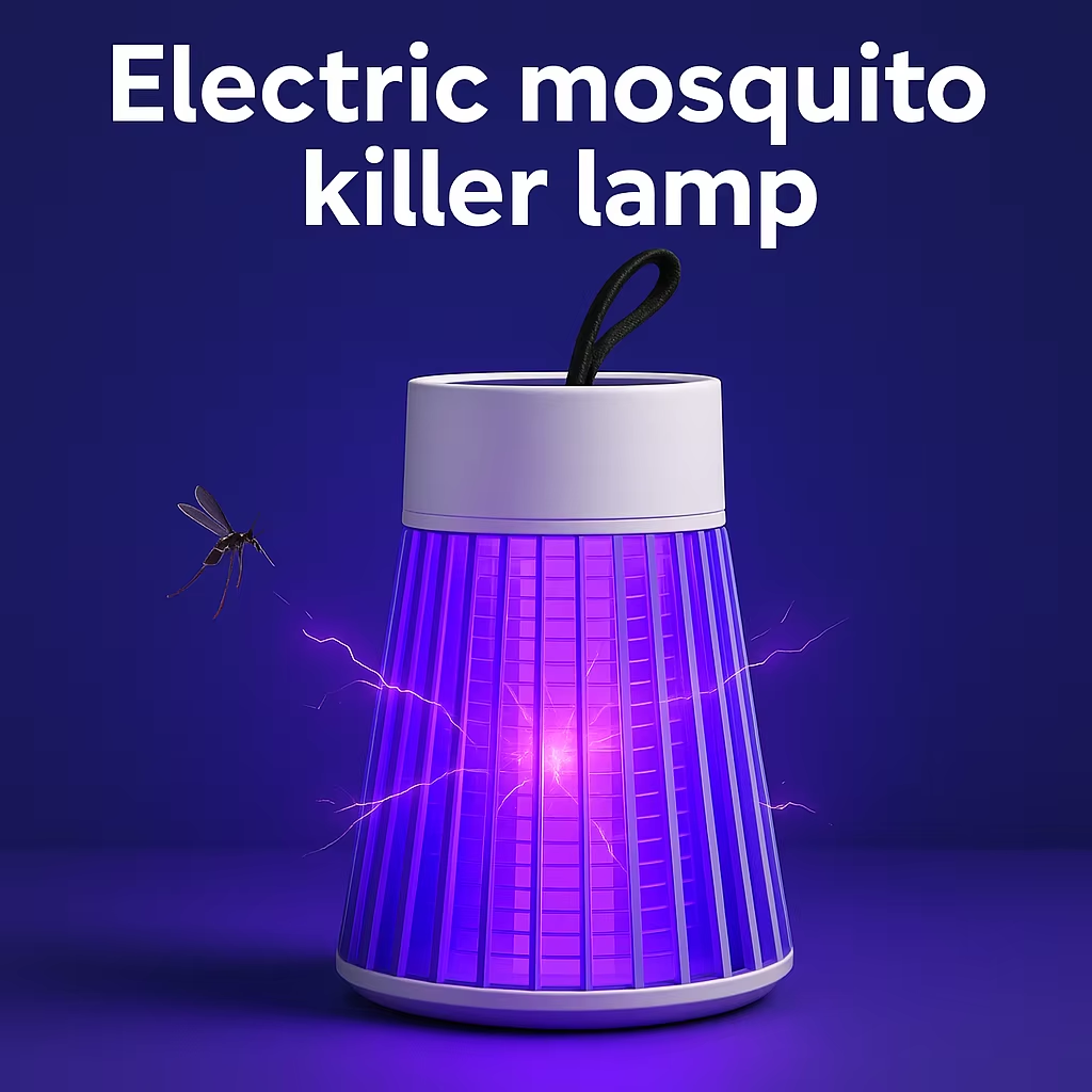 Outdoor Lighting Usa - Elektryczna lampa na komary 2w1 USB