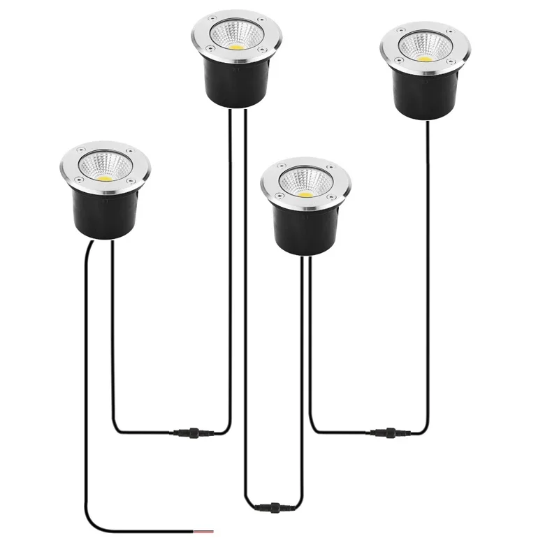 Outdoor Lighting Underground Wiring - 2-metrowa wodoodporna lampa LED do wbudowania