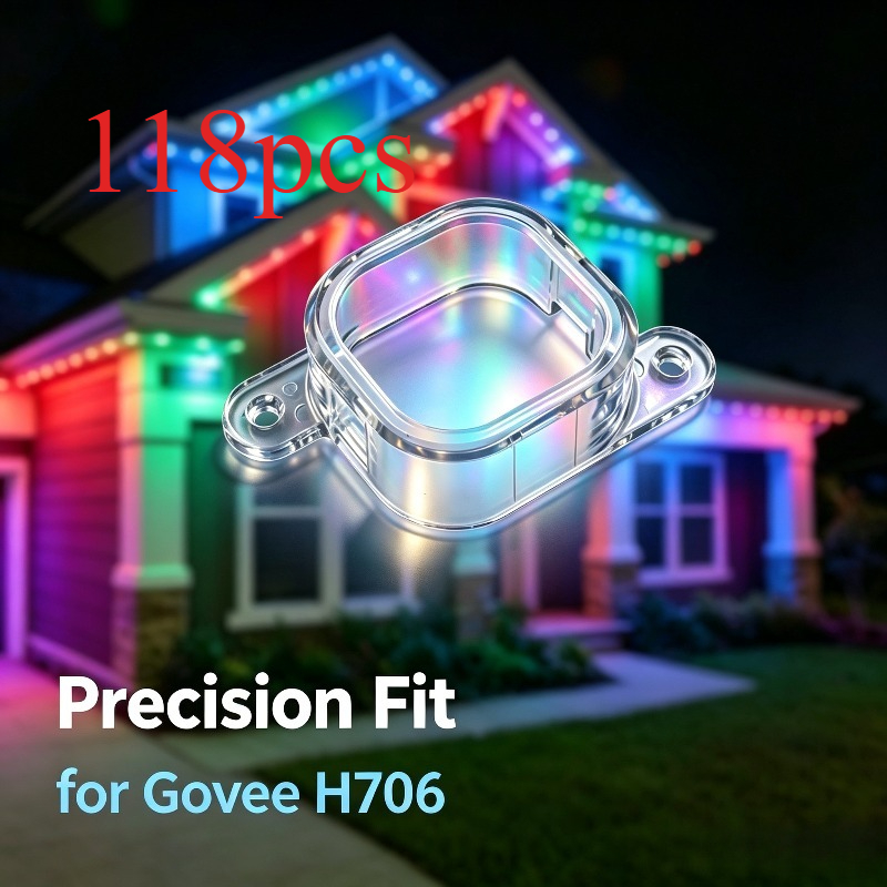 118 szt. Przezroczystych klips – Outdoor Lighting Govee recenzja i cena