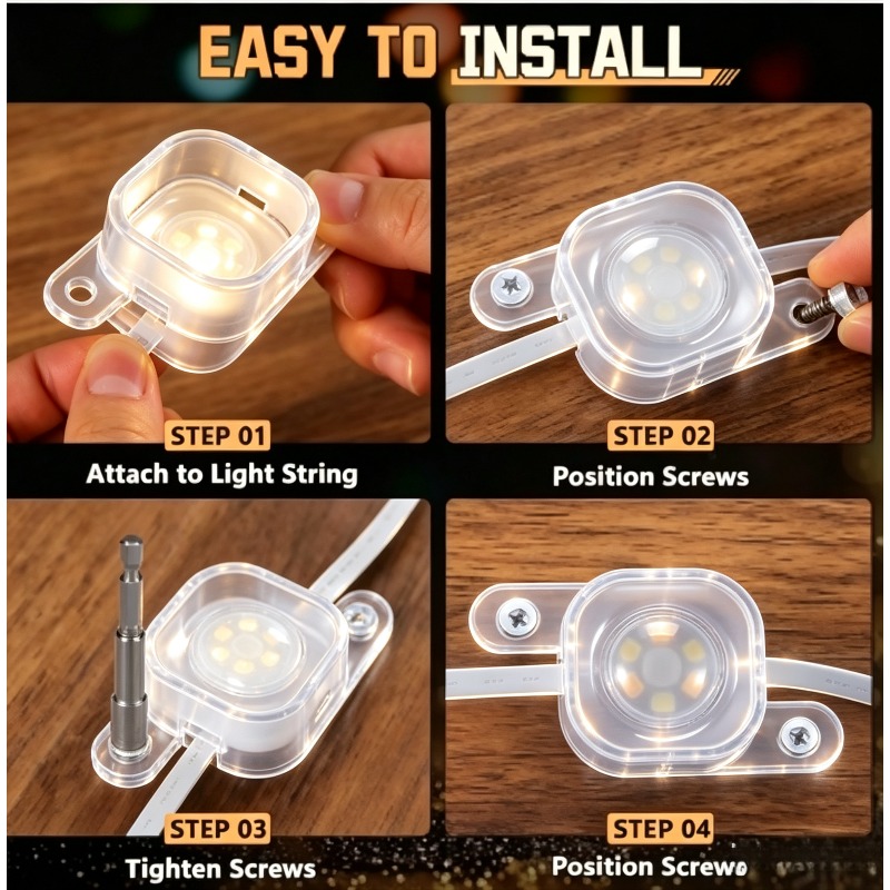 118 szt. Przezroczystych klips – Outdoor Lighting Govee recenzja i cena