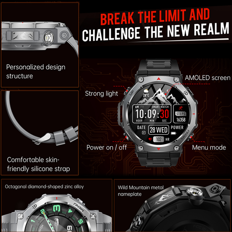 Nowy Smartwatch Sportowy 2026  – Outdoor Lighting Remote Control recenzja i cena