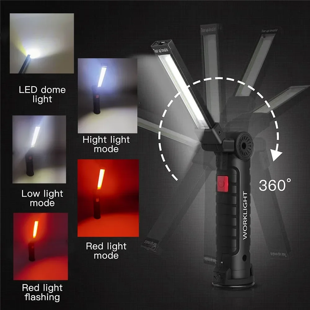 Przenośna latarka LED COB Łado – Hanging Outdoor Lighting recenzja i cena