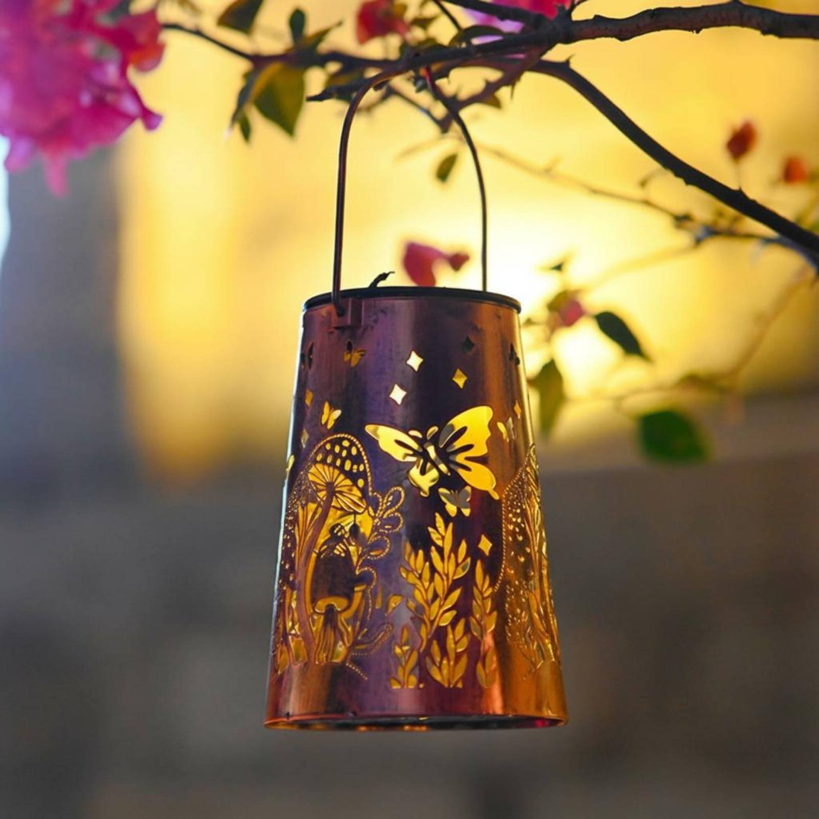 Wzór lampionu w stylu kwiatowy – Hanging Outdoor Lighting recenzja i cena