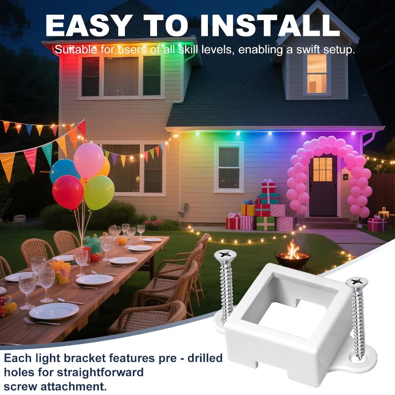 39/69/119 szt. klipsów do oświ – Outdoor Lighting Govee recenzja i cena