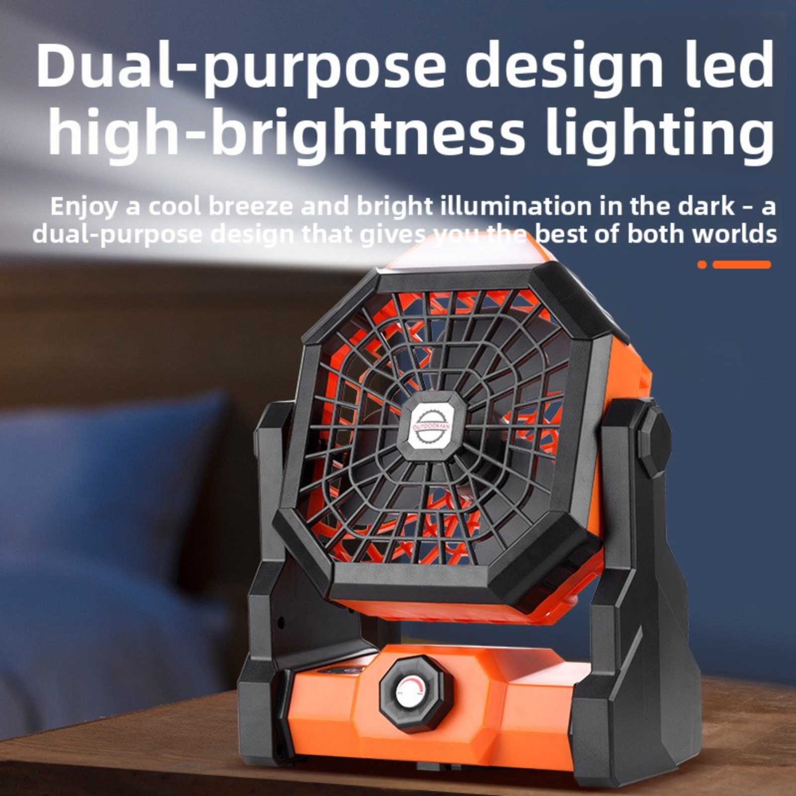 Przenośny wentylator kempingow – Outdoor Lighting Remote Control recenzja i cena
