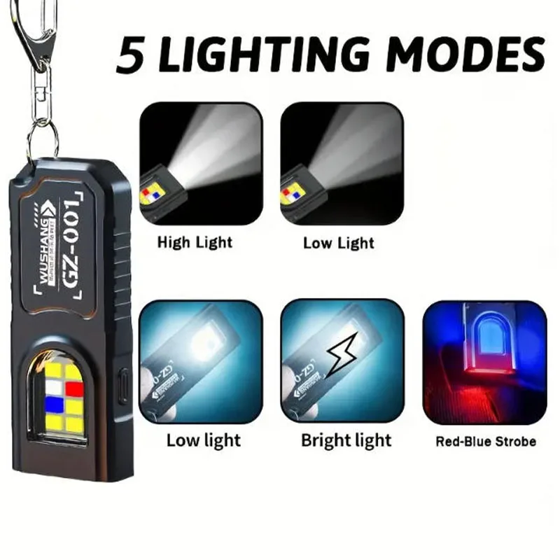 Mocna Mini Latarka LED COB z B – Hanging Outdoor Lighting recenzja i cena