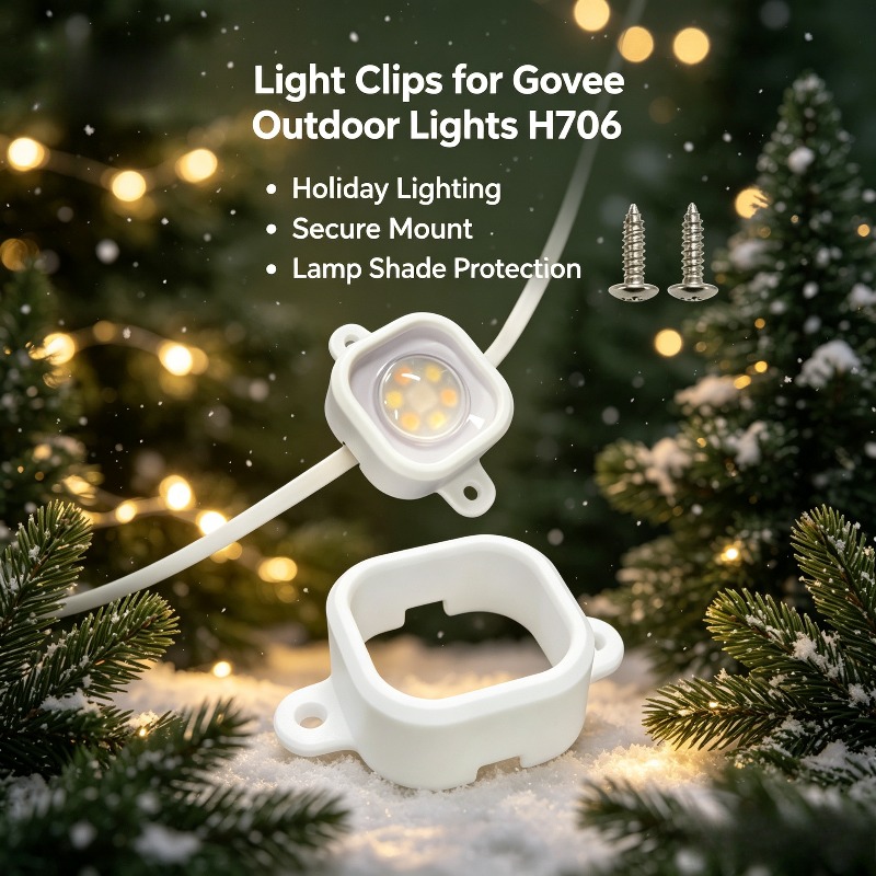 55 sztuk klipsów LED z wkrętam – Outdoor Lighting Govee recenzja i cena