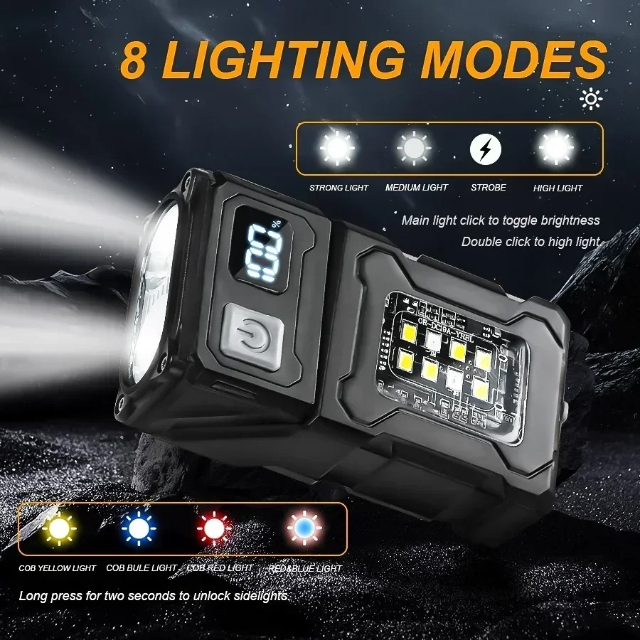 Mini USB Latarka LED z magnese – Outdoor Lighting Usa recenzja i cena