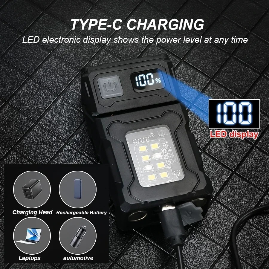 Mini USB Latarka LED z magnese – Outdoor Lighting Usa recenzja i cena
