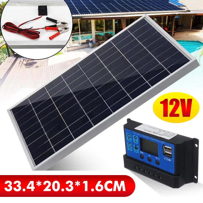 Zestaw paneli słonecznych 50W  – Outdoor Lighting Remote Control recenzja i cena
