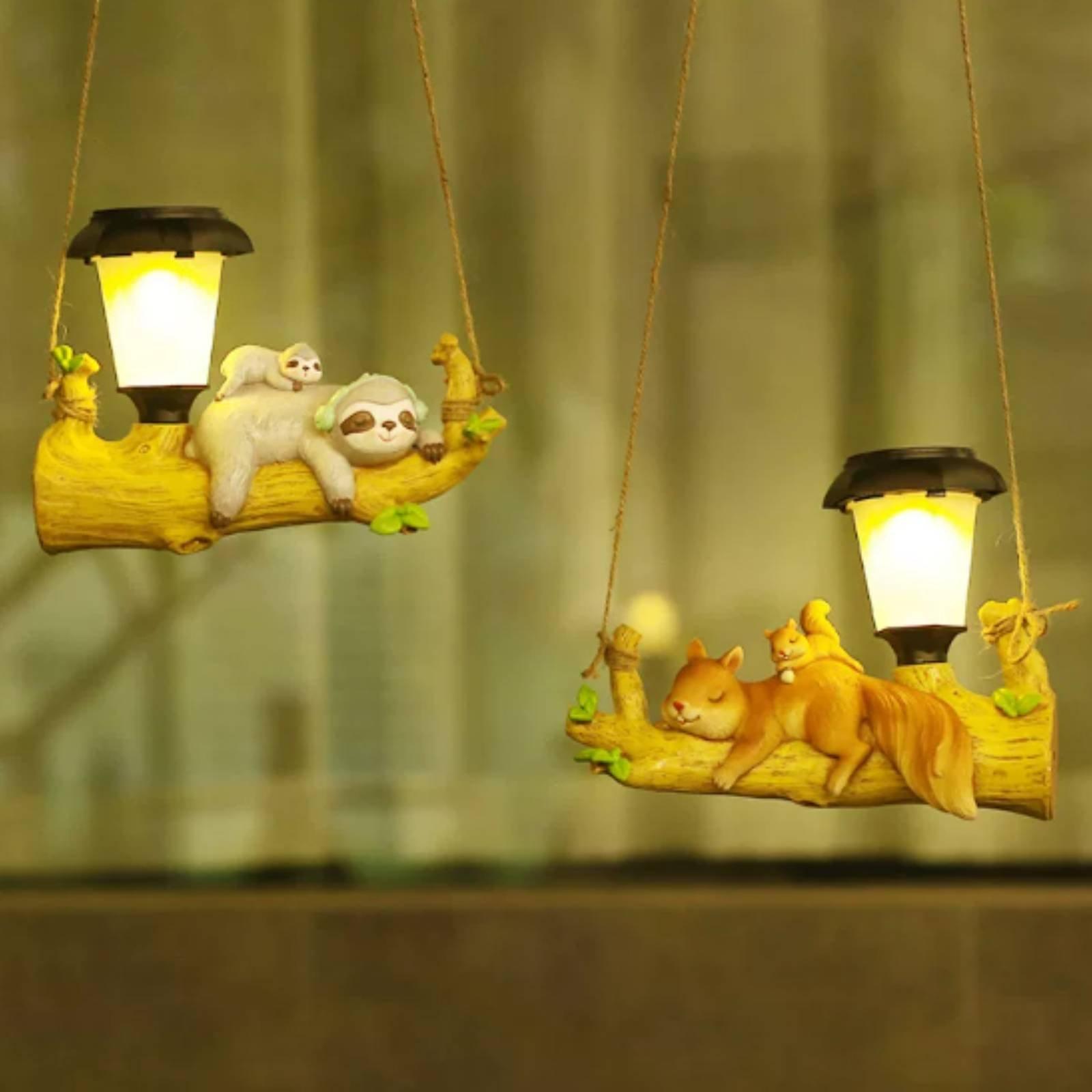Żyrnowana lampa solarna wisząc – Hanging Outdoor Lighting recenzja i cena