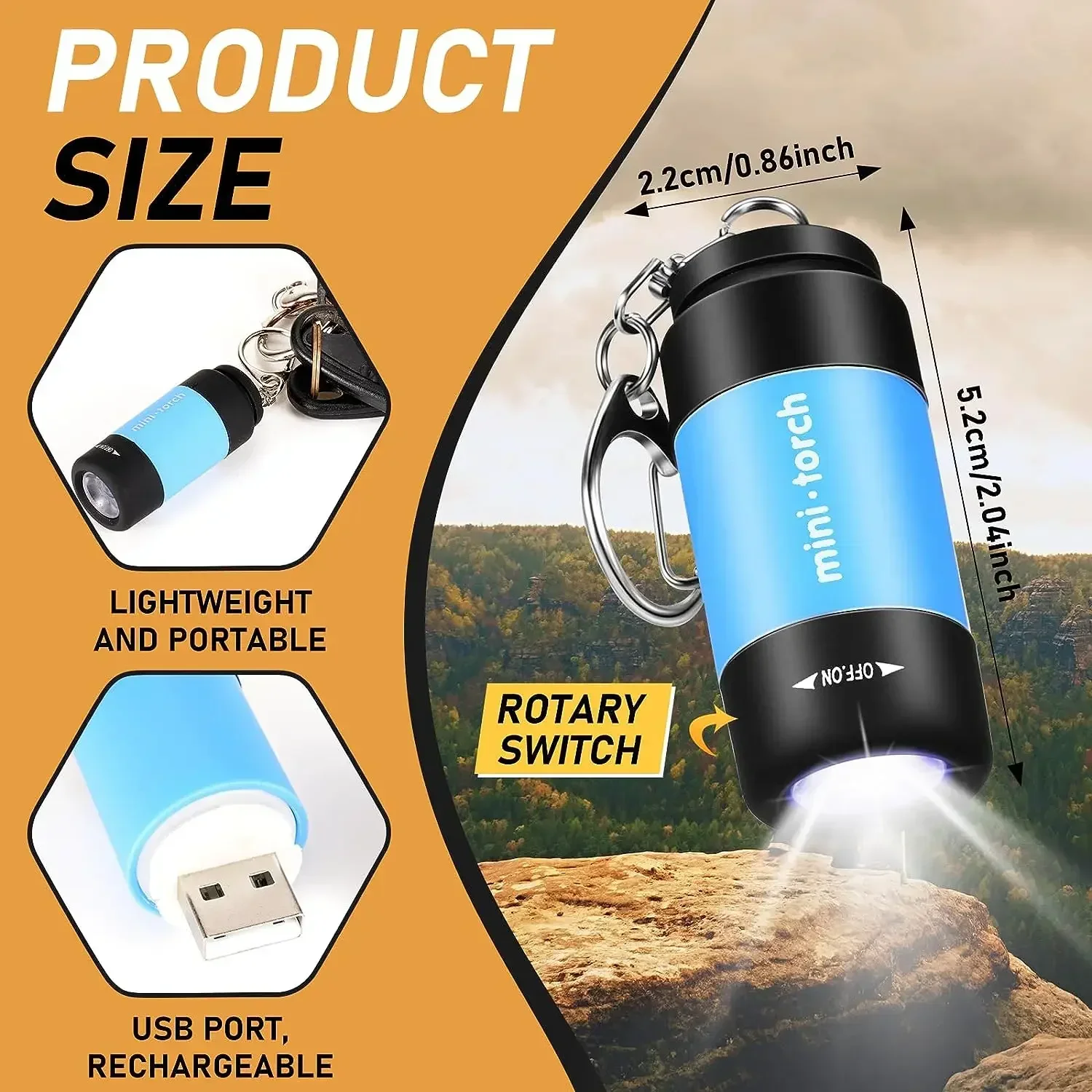 Latarka LED ładowana przez USB – Outdoor Lighting Usa recenzja i cena