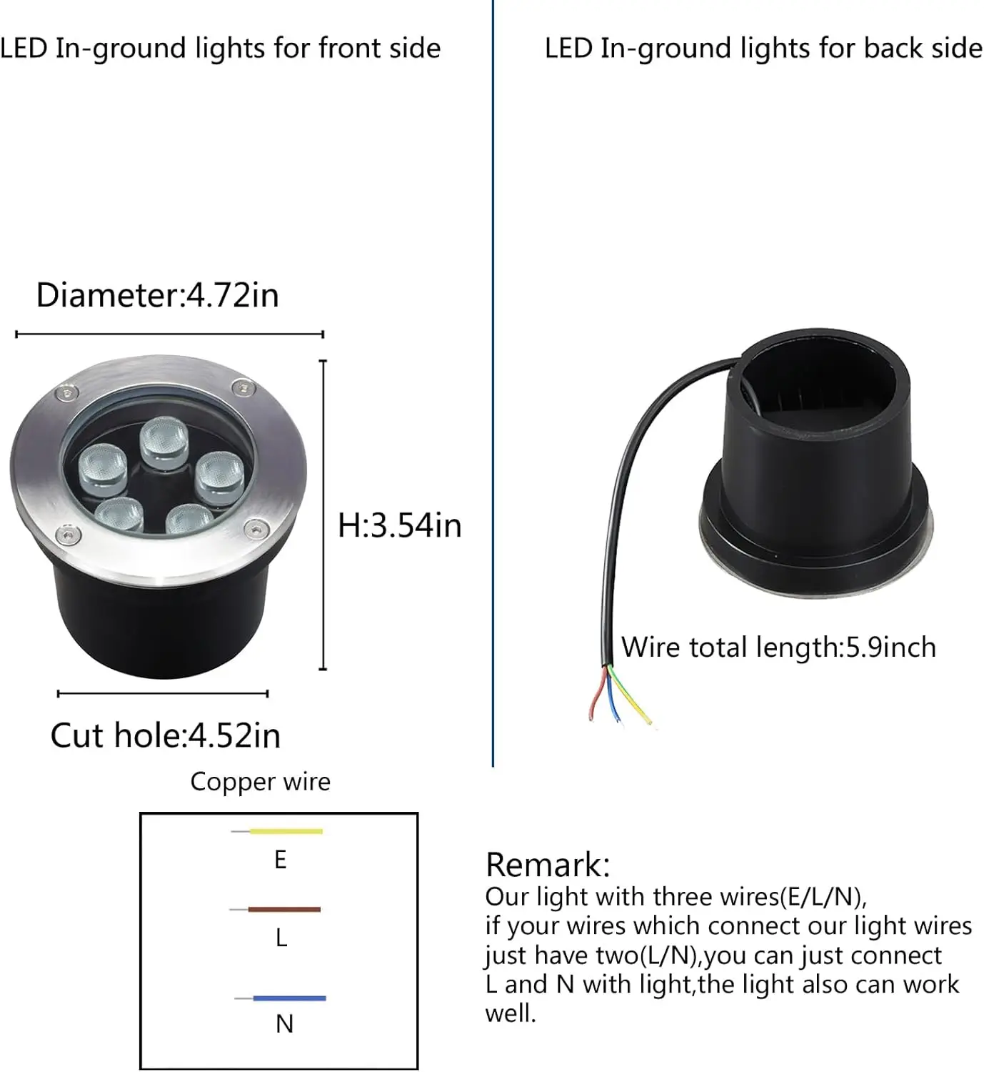 Zewnętrzne wpuszczane lampy śc – Outdoor Lighting Underground Wiring recenzja i cena