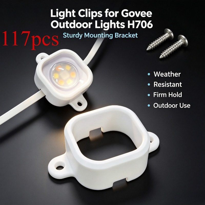 47/92/117 szt. klipsów LED z w – Outdoor Lighting Govee recenzja i cena