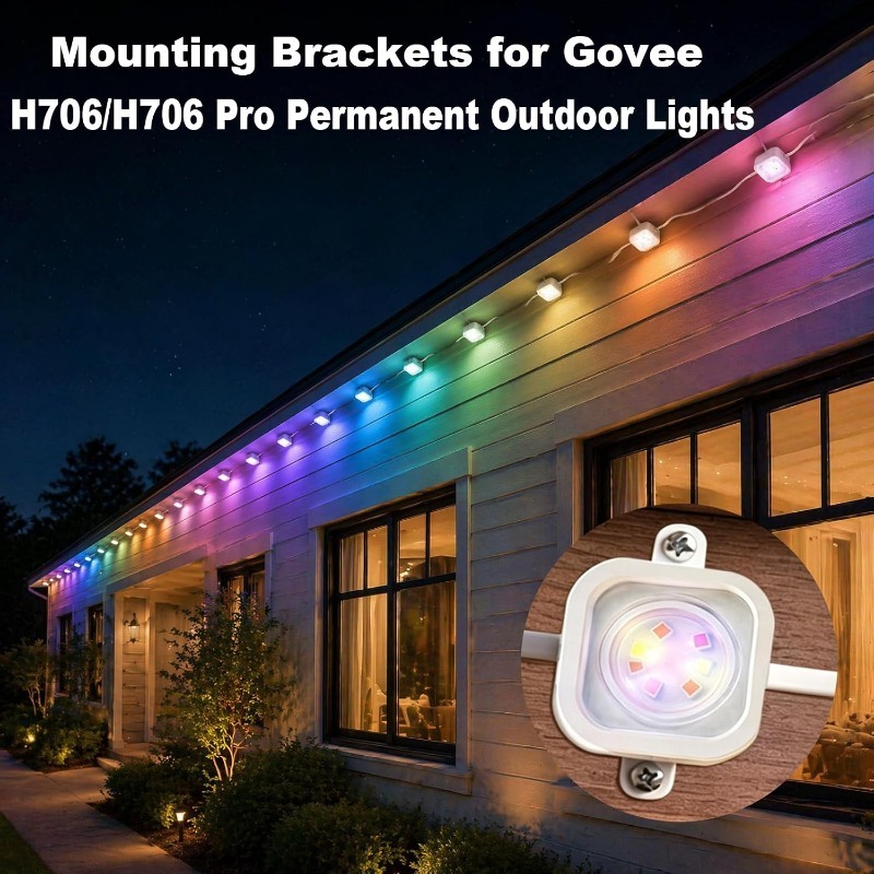 47/92/117 szt. klipsów LED z w – Outdoor Lighting Govee recenzja i cena
